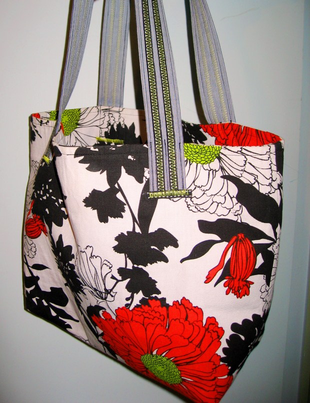 Tote Bag Comprised Entirely of Rectangles