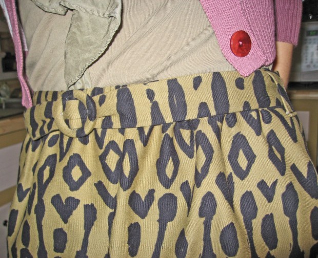 Fabric Belt and Belt Loops