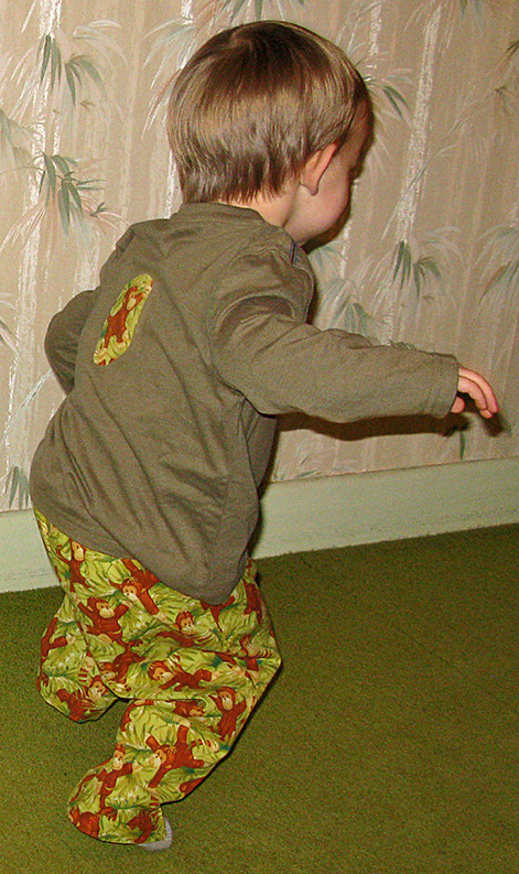 Run Little Mister Monkeypants Run!!