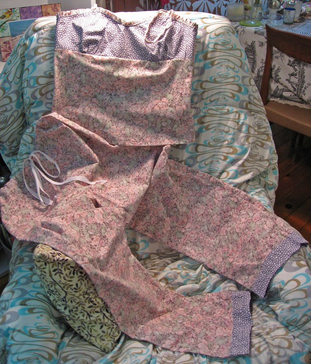 Coordinating Pajama Camisole Style Top and Bottoms