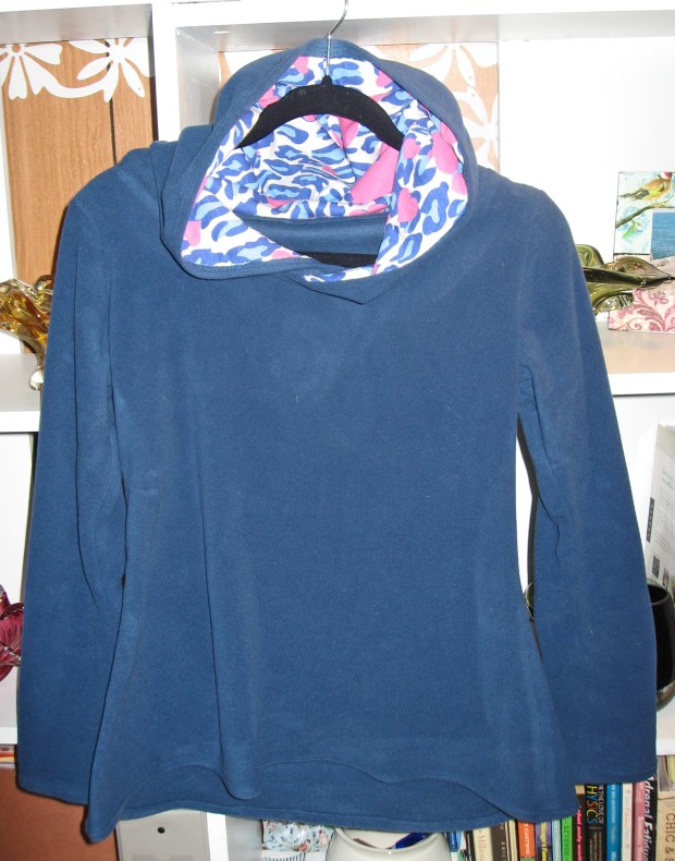 Blue Fleece Hoodie3