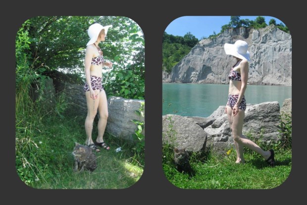 Jungle Boogie Swimsuit by the Lake