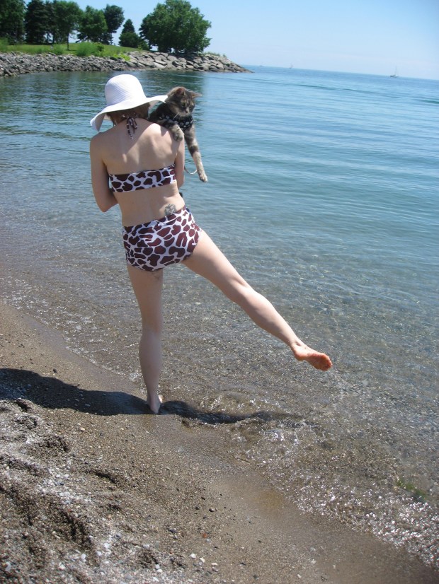 Running on the Beach