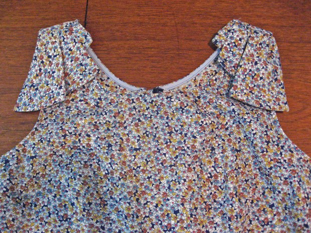 Pleated Shoulder Piece