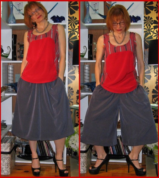 Is It A Skirt??  Nope!! It Is Culottes. 