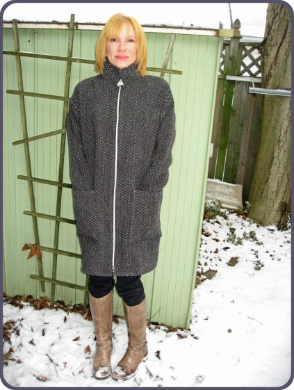 Warm, cozy, deep patch pockets