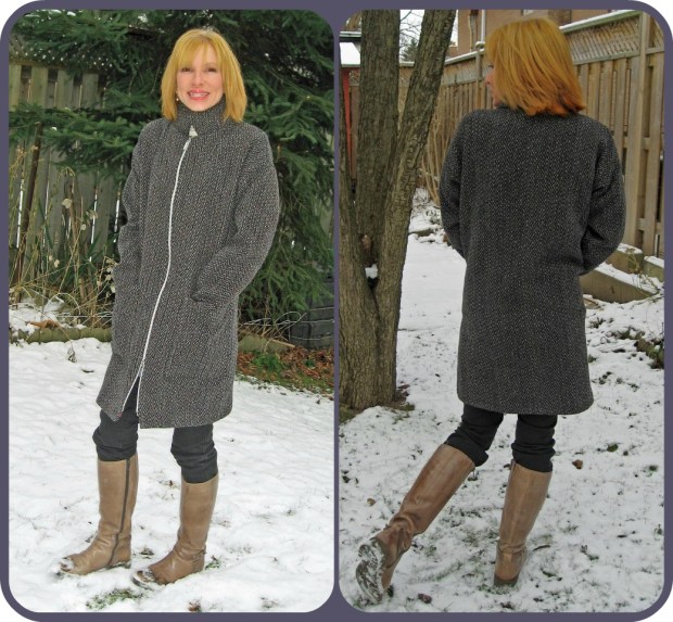 Army Fatigue Jacket Front and Back