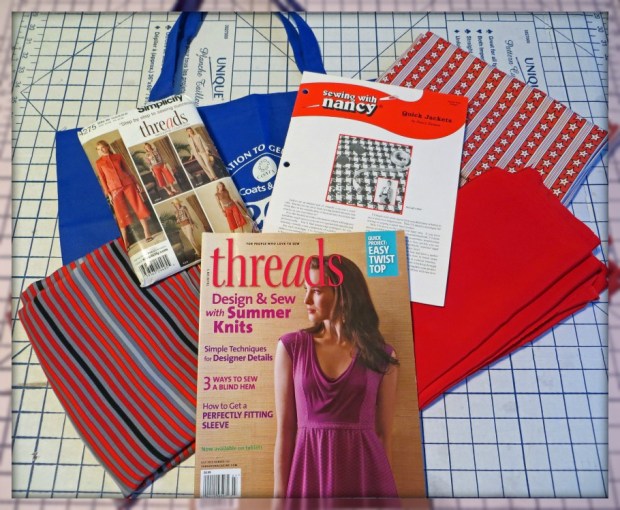 Fabric Magazine Pattern Tote Winning Bundle