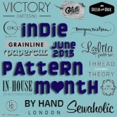 indie pattern month