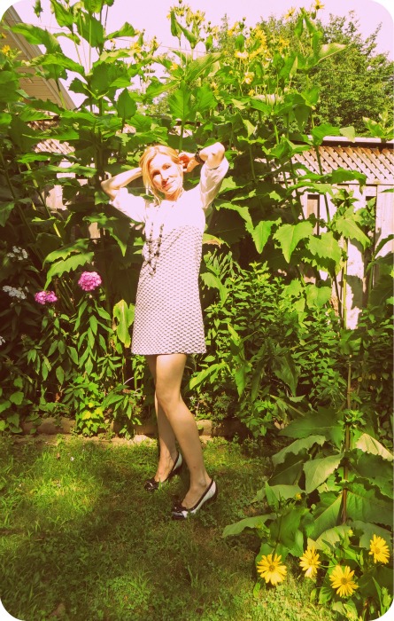 Burda Dress 60s Hippie Style