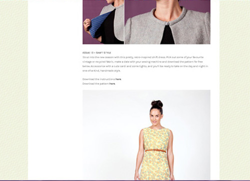 Peppermint Mag Sewing School